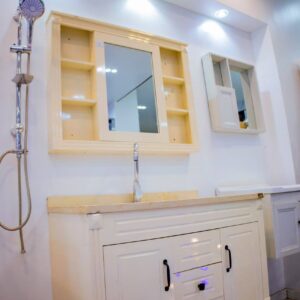 armoire lavabo meublé- gassama plomberie sanitaire3 Armoire lavabo meublé Luxe avec tiroirs et lavabo intégré – Gassama Plomberie Sanitaire.