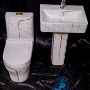 chaise anglaise luxe doré grand model gassama plomberie sanitaire